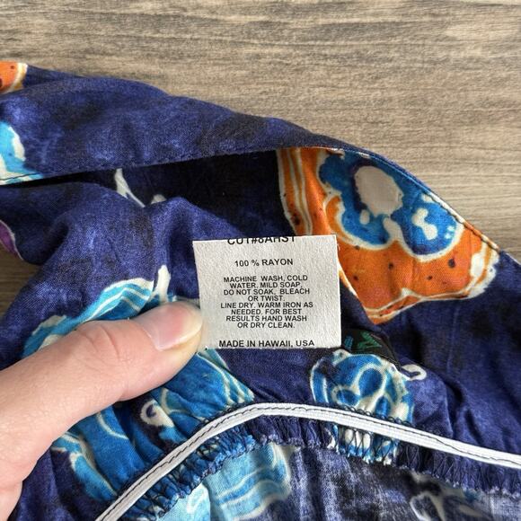 Jams World Melody Blue Floral Sleeveless Dress Women’s Small NWT Made in Hawaii - Picture 4 of 5